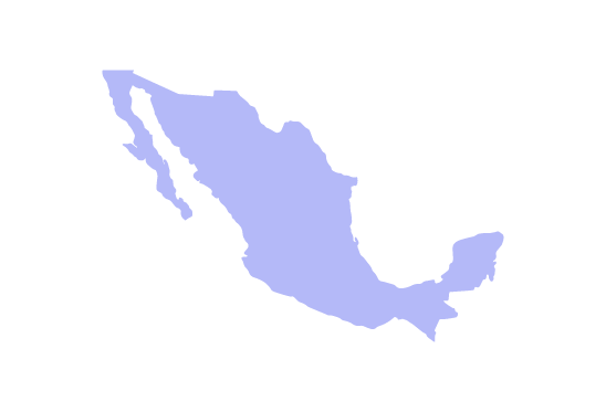 Map of Mexico