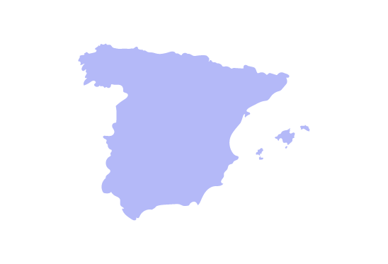Map of Spain