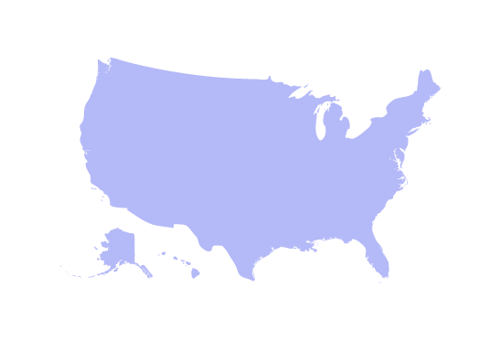 Map of United States
